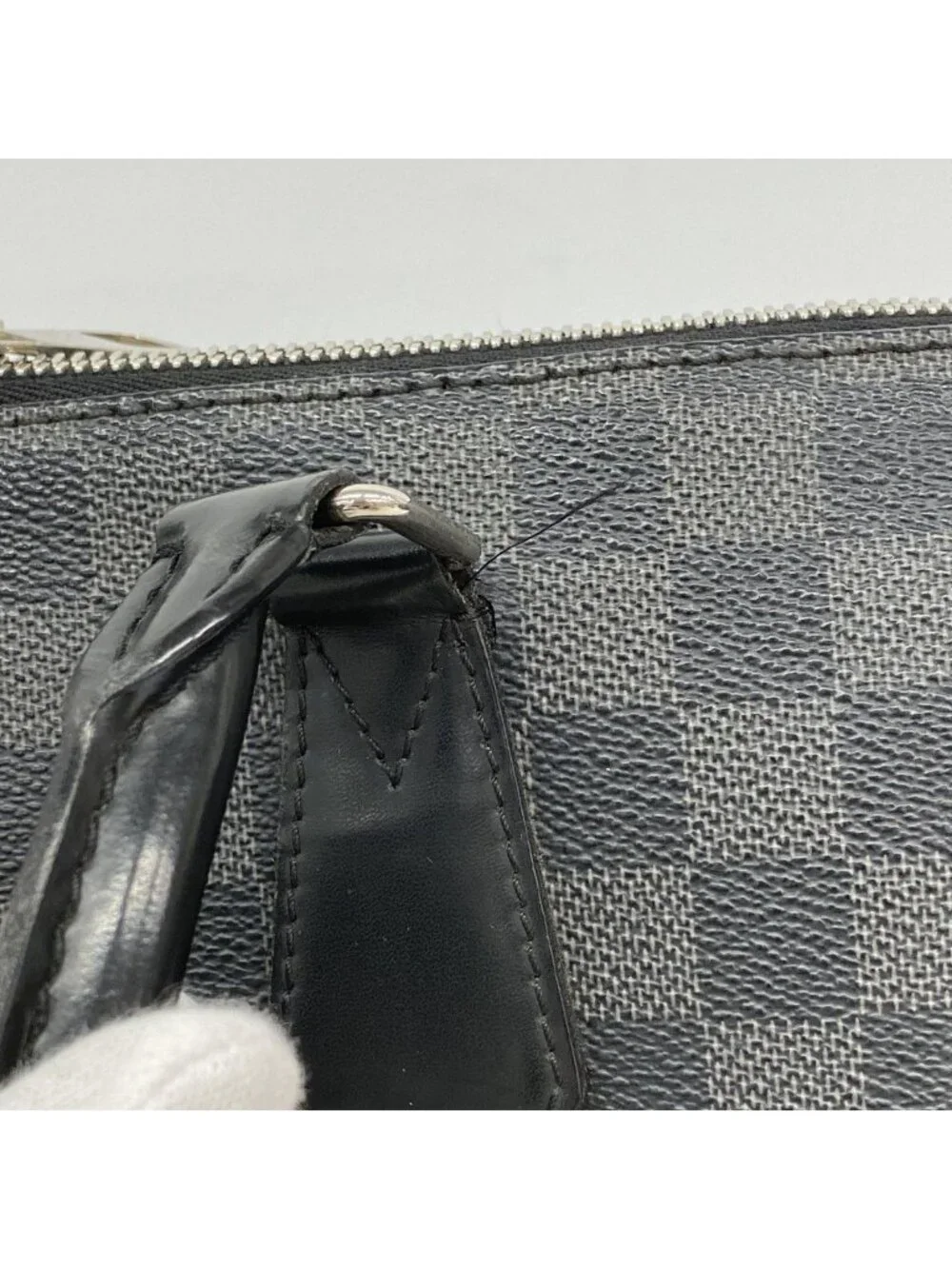 Louis Vuitton Briefcase Damier Graphite Porte Documents Jour Black